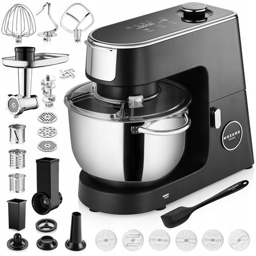 ROBOT PLANETARNY KUCHENNY PODGRZEWANA MISA 6,2L MIKSER DUŻY ZESTAW na Arena.pl