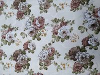 ZASŁONA GOTOWA 140x240, BRĄZOWE PIWONIE