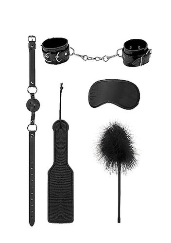 zestaw bdsm introductory bondage kit #4 - black na Arena.pl