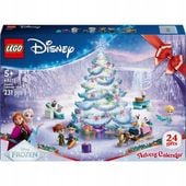 LEGO DISNEY KRAINA LODU Kalendarz adwentowy na 2025 rok 43273
