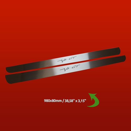 Listwa progowa LOTUS ESPRIT  V8 GT Stal nierdzewna 304 mat 2szt na Arena.pl