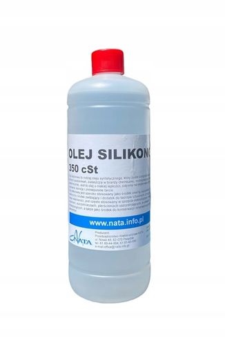 Olej silikonowy 350cSt 1L smar uniwersalny, uszczelki, bieżnia, łożyska... na Arena.pl