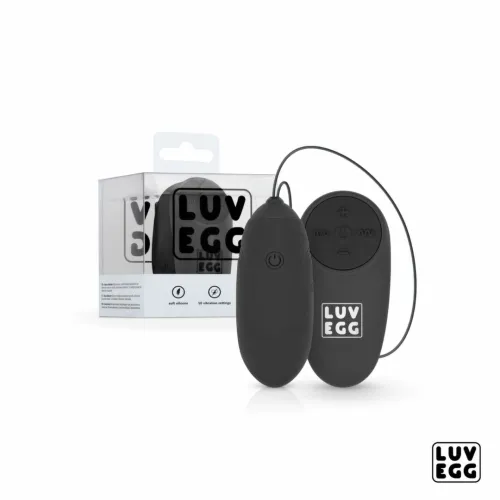 luv egg black - model zdalny, 10 trybow, silikon, ładowalny na Arena.pl