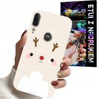 ETUI CASE DO MOTOROLA E6 PLUS - ŚWIĄTECZNE WZORY RENIFER MIKOŁAJ ŚWIĘTA