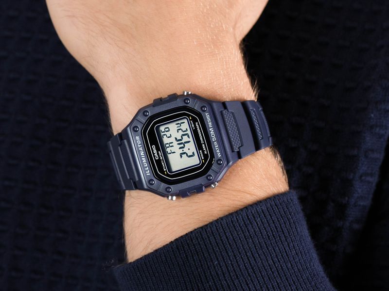 ZEGAREK MĘSKI CASIO W-218H-2A + BOX zdjęcie 1