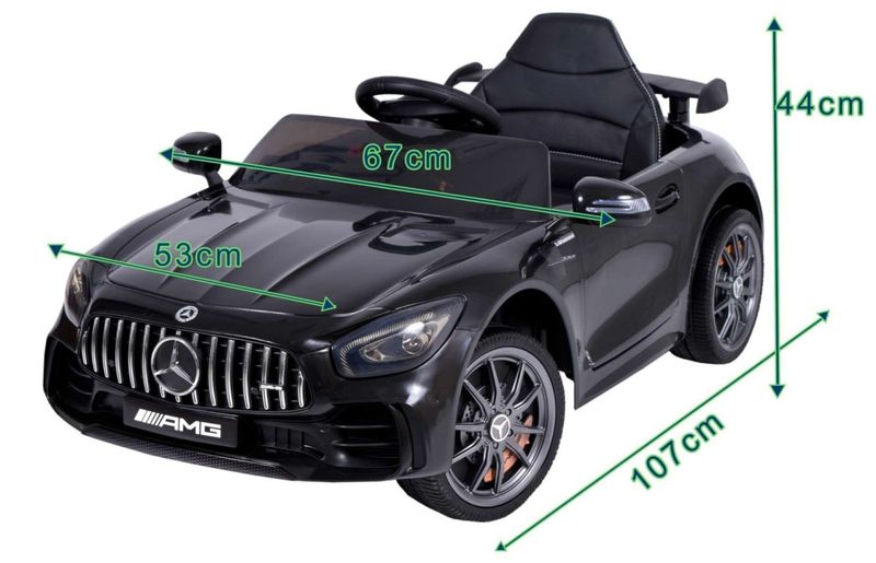 Samochodzik MERCEDES AMG GTR czarny zdjęcie 10
