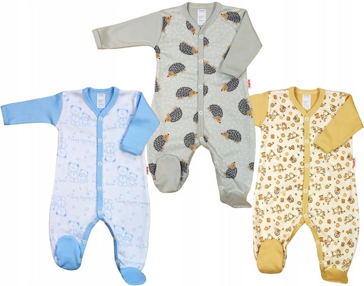 PAJAC rozpinany 3PAK Bawełna 100% r 56 KLEKLE zdjęcie 1