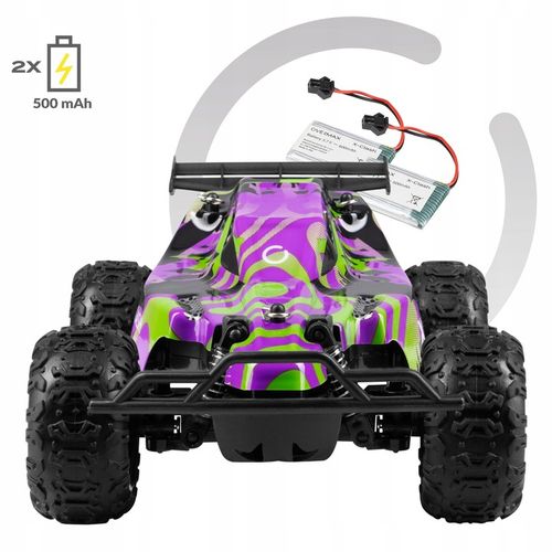 Samochód Auto RC RESORAK WYŚCIGÓWKA ZDALNIE STEROWANY 25km/h 2 KOLORY na Arena.pl