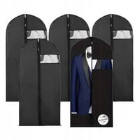 Pokrowiec na ubrania garnitur koszulę sukienkę ochronny podróżny 5