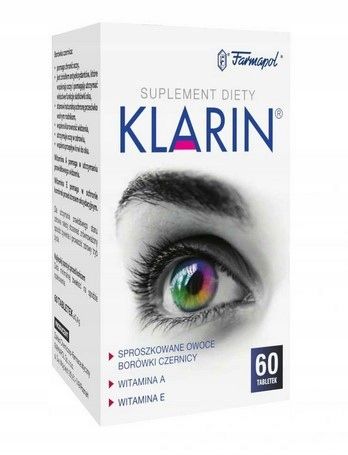Klarin 60 tabletek Dobry Wzrok zdjęcie 1
