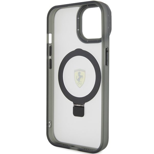 Etui Ferrari do iPhone 15 Plus, iPhone 14 Plus, Czarny MagSafe zdjęcie 7