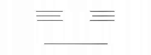 AUDI A4 B8 - LISTWY chromowane na GRILL CHROM atrapa na Arena.pl