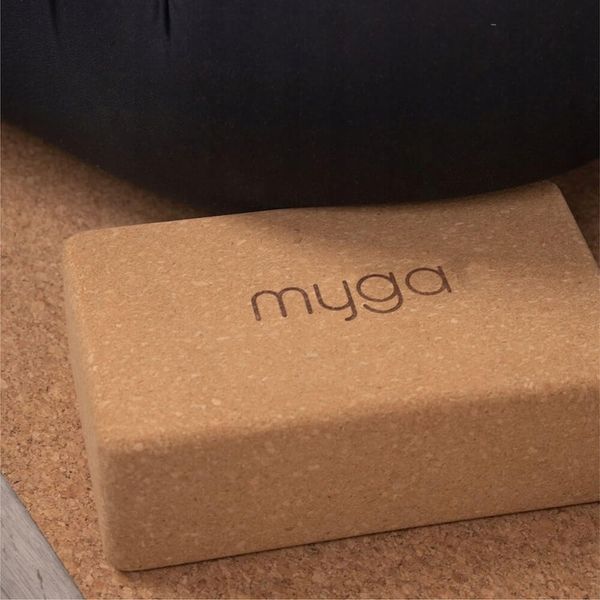Korkowy klocek do jogi myga Cork Block zdjęcie 6