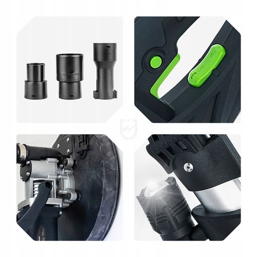 SZLIFIERKA DO GIPSU GŁADZI TYNKU ŻYRAFA LED DWIE GŁOWICE PAPIER 24x na Arena.pl