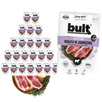 BULT mokra karma dla psa Jagnięcina saszetka 24x500g