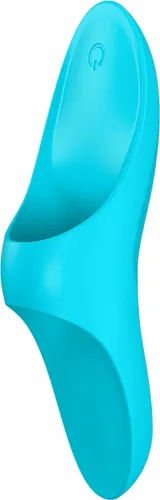 satisfyer teaser - miniaturowy wibrujący masażer na palec, silikonowy na Arena.pl
