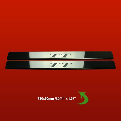 Listwa progowa AUDI TT MK1 8N Stal nierdzewna 304 połysk 2szt na Arena.pl