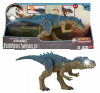 JURASSIC DINOZAUR ALLOZAUR STRASZNY ATAK FIGURKA DŹWIĘK 43 CM HRX50