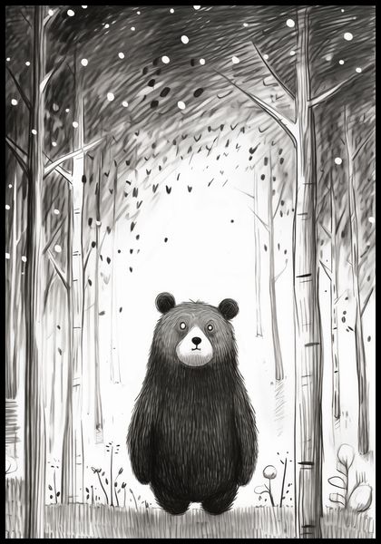 Plakat 68x98cm Ciekawski Miś zdjęcie 2