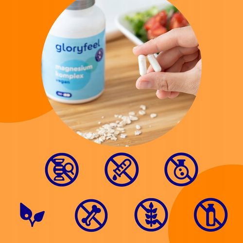 MAGNEZ KOMPLEKS FORTE - 180 tab związki premium 5 w 1 bisglicynian magnezu na Arena.pl