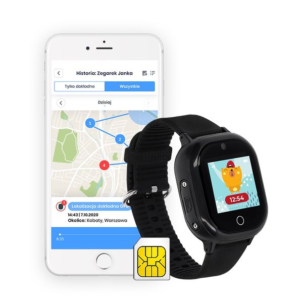 Locon Watch Lite — Wodoodporny Lokalizator GPS dla dziecka na Arena.pl