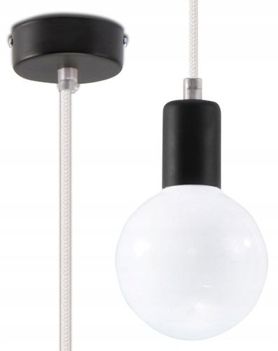 Lampa Wisząca EDISON Biała na Arena.pl