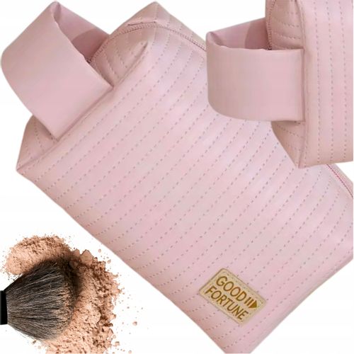 Podróżna Kosmetyczka Damska Duża Organizer Kuferek Elegancka Ekoskóra na Arena.pl