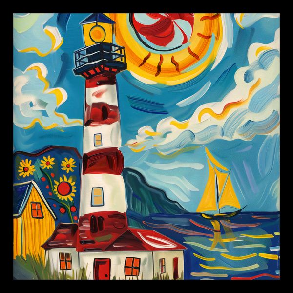 Plakat 20x20cm Żywa Przystań zdjęcie 2