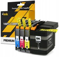 TUSZE LC-525 XL LC-529 XL DO DRUKARKI BROTHER MFC-J200 DCP-J100 DCP-J105