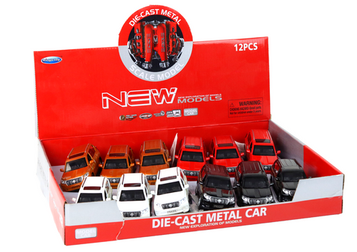 Metalowe Autko 12 cm Efekty Dźwiękowe Świetlne Różne Kolory na Arena.pl