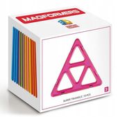 Klocki magnetyczne 3D Magformers Super trójkąty 12
