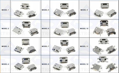 Gniazdo micro usb montażowe PCB SMD mod4 na Arena.pl