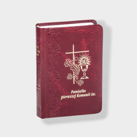 Książeczka Komunijna Jezus Maryja Józef Bordowa Pamiątka