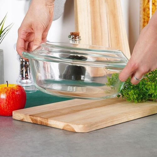 Naczynie ŻAROODPORNE szklane pieczenia do zapiekania forma brytfanka na Arena.pl