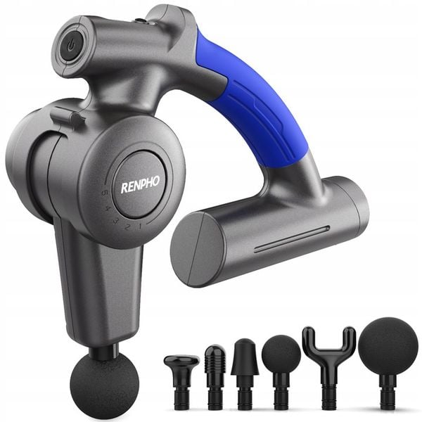 Pistolet do masażu RENPHO R4 PRO Czarny zdjęcie 5