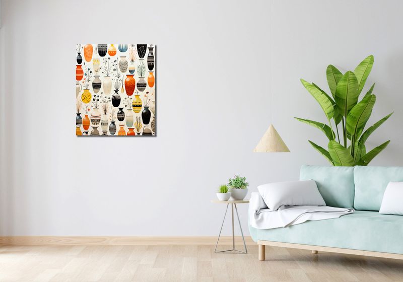 Obraz 60x70cm Symfonia Wazonów zdjęcie 2