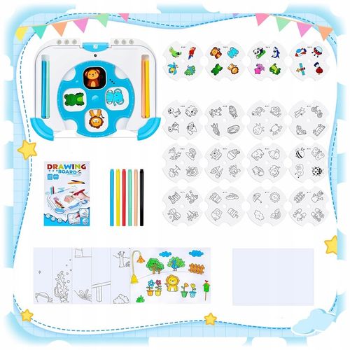 TABLICA Projektor Do Rysowania Podświetlana PULPIT LED Tablet SZABLONY na Arena.pl