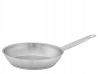 Patelnia ze stali nierdzewnej indukcja 240 mm uniwersalna TECHNICA