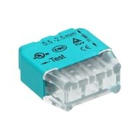 SZYBKOZŁĄCZKA ZŁĄCZKA WCISKANA 3-PRZEWODOWA NA DRUT 3x2,5mm² ORNO 100 SZTUK