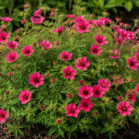 Pięciornik nepalski 'Ron McBeath' Różowa Bylina (Potentilla nepalensis)