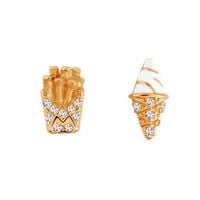 Srebrne kolczyki Staviori