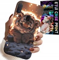 ETUI DO SAMSUNG GALAXY A40 - Z NADRUKIEM SŁODKI TYGRYSEK OBUDOWA CASE