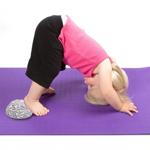 Półkula Sensoryczna Półjeżyk Do Rehabilitacji Masażu Srebrna na Arena.pl