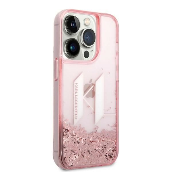 Etui Karl Lagerfeld do iPhone 14 Pro, Różowy zdjęcie 4