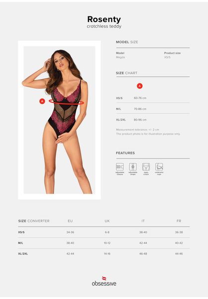 Rosenty Body Otwarte  M/L zdjęcie 7