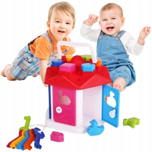 SORTER dla Dziecka ROCZNEGO Mądry Maluch Domek na Arena.pl