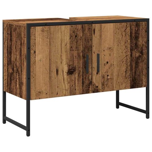 Zestaw mebli łazienkowych 2 pcs Brązowy 80 x 33 x 60 cm na Arena.pl