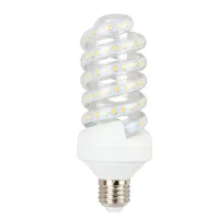 Żarówka spiralna LED E27 20W 2070lm zimna do biura energooszczędna