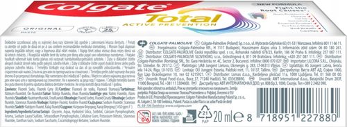 COLGATE TOTAL ORIGINAL PASTA DO ZĘBÓW MULTIOCHRONNA Z FLUOREM 20 ML na Arena.pl