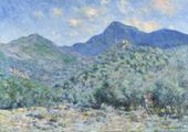 Plakat 100x70cm Valle Buona, Near Bordighera, Monet Vintage